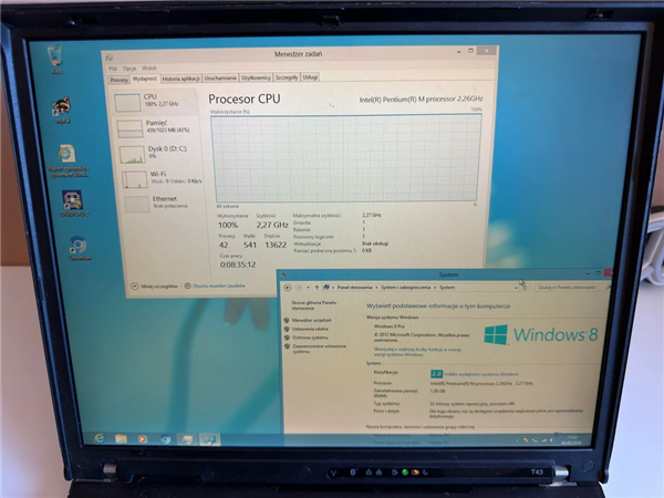 26年Windows全通关!单核ThinkPad T43封神:裸机跑遍NT到Win10