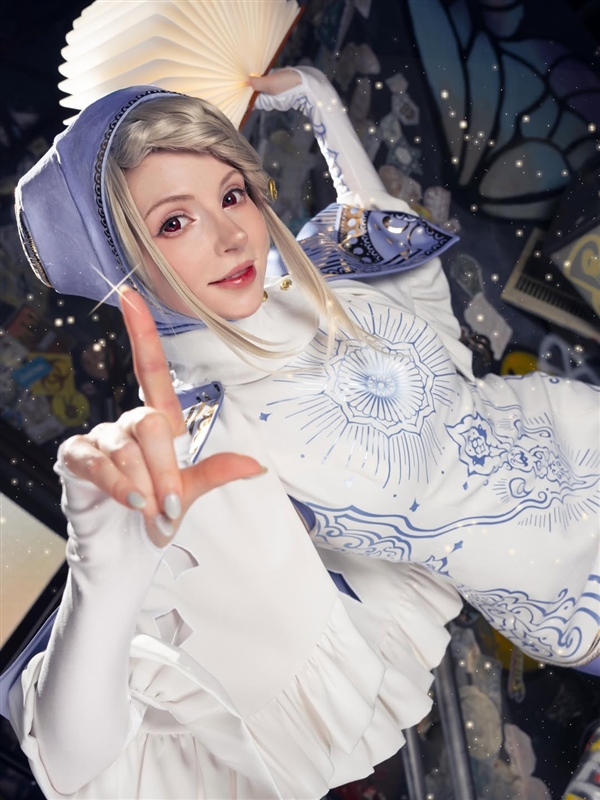 艾什莉体模cos《街头霸王6》英格丽德