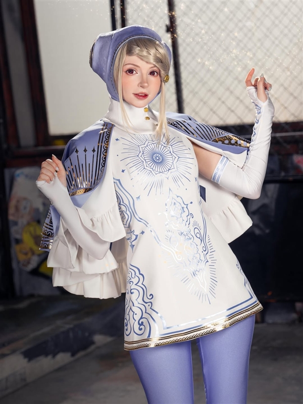 艾什莉体模cos《街头霸王6》英格丽德