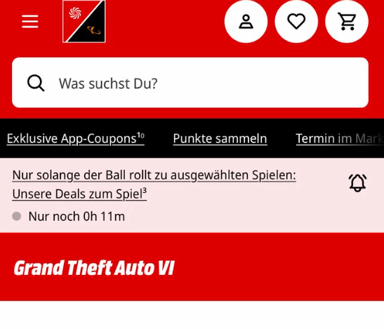 距《GTA6》预购仅剩两天!零售商已留空白页做准备