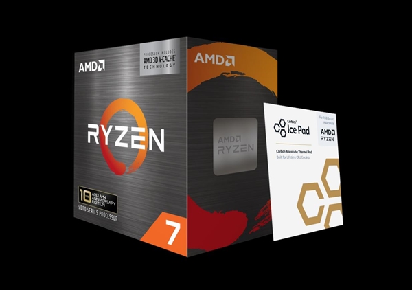 能打i9-14900K!AMD锐龙7 5800X3D十周年纪念版发布:售价2300+元