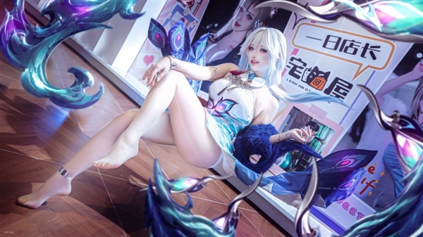 韩援Yasal小姐姐Cos厄运小姐美图 身材完美还原