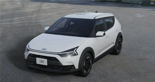 小型车变SUV!全新现代i20官图发布:曲面双联屏+贯穿灯组