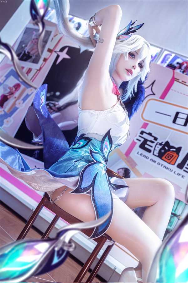 韩援Yasal小姐姐Cos厄运小姐美图 身材完美还原