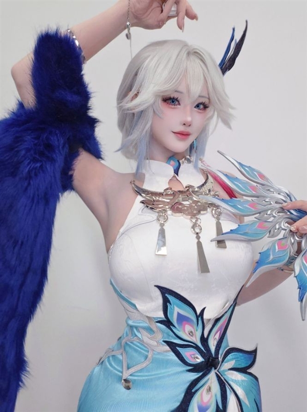 韩援Yasal小姐姐Cos厄运小姐美图 身材完美还原