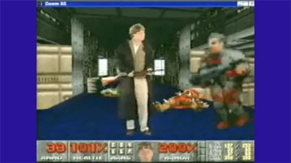 为推销Windows 95拼了!盖茨曾出演《Doom》鬼畜广告:26年前视频曝光