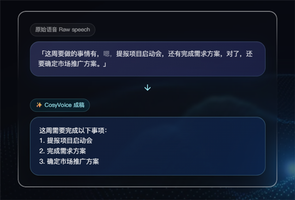 阿里推出CosyVoice输入法:支持全场景口述!一键成稿