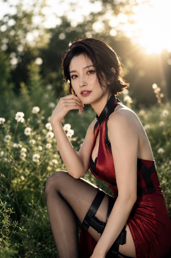 天选艾达王!李冰冰短发造型太飒 大长腿小蛮腰