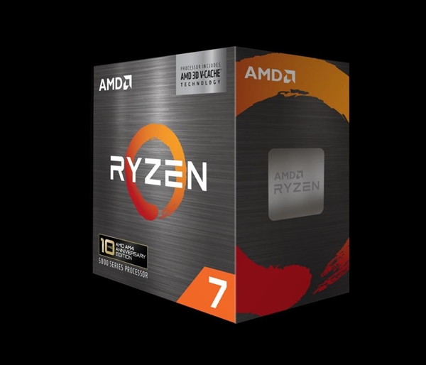 能打i9-14900K!AMD锐龙7 5800X3D十周年纪念版发布:售价2300+元