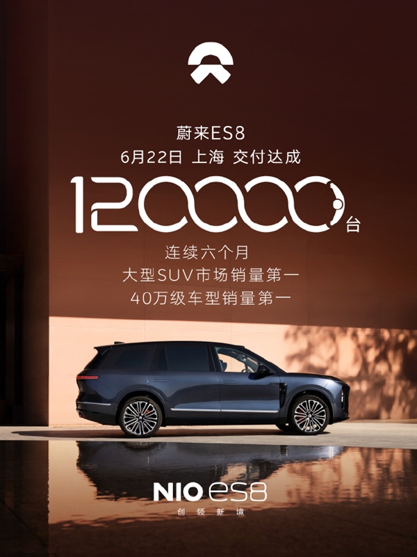 蔚来ES8创始版0001号进博物馆了!大五座版同步开启预订
