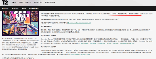 《GTA6》官宣实体版无光盘!只有下载码 售价80美元