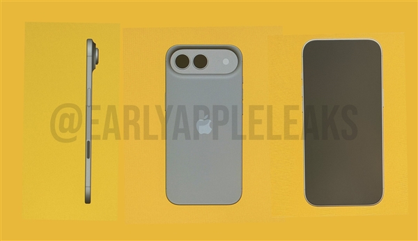 iPhone Air 2外观首秀:告别单摄 补齐影像短板