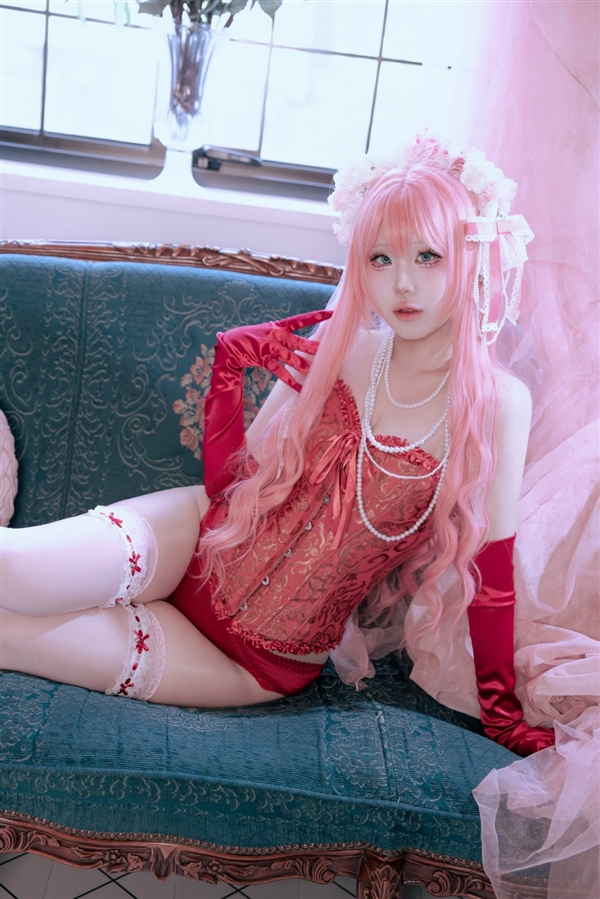韩国美女Cos初音小姐姐美图 活泼可爱惹人注目