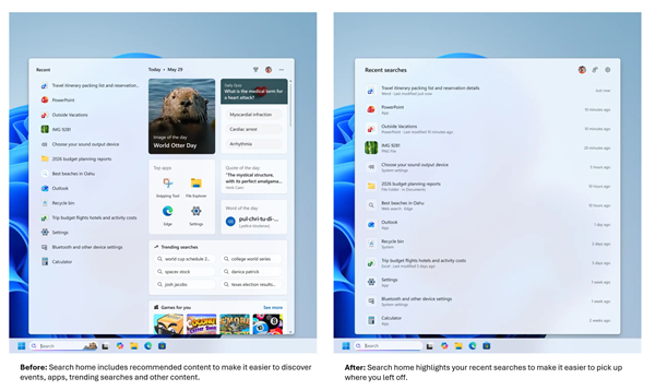 Windows 11搜索彻底变了!微软终于砍掉广告和网页结果:专注本地内容