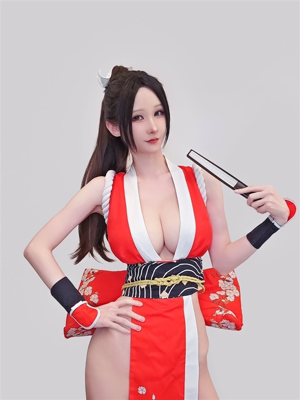 《剑星》体模Myboo COS不知火舞美图 热辣性感!