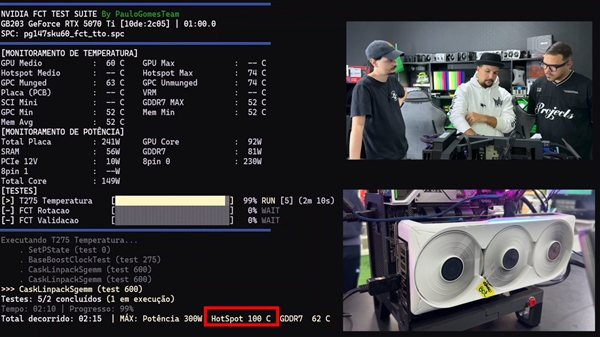 RTX 50系列显卡热点温度107°C!降频元凶找到了
