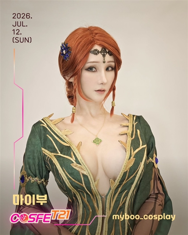 《剑星》体模Myboo COS不知火舞美图 热辣性感!