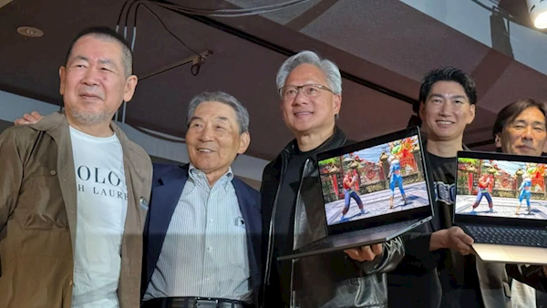 黄仁勋亲赴东京秋叶原 宣布世嘉游戏将登陆RTX Spark平台