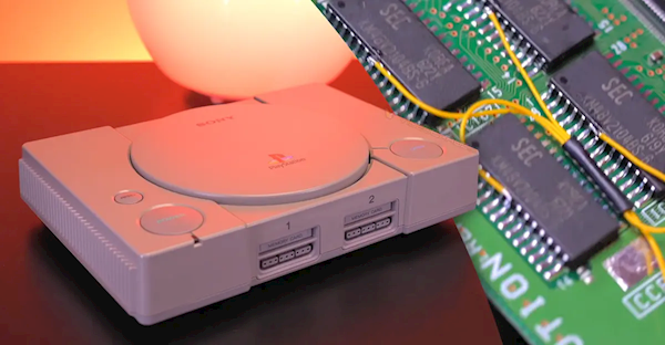 极客给原版PlayStation升级16MB内存 就为了玩马里奥64