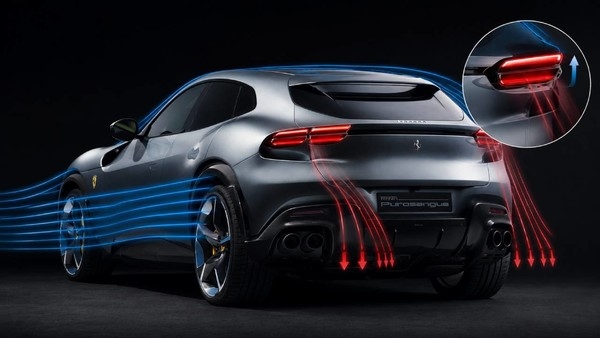 法拉利新专利曝光:尾灯变身可移动风阻套件 能当尾翼用