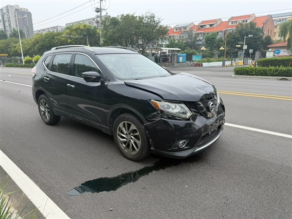 博主开智界V9被日产奇骏追尾:连续撞了四次才停下