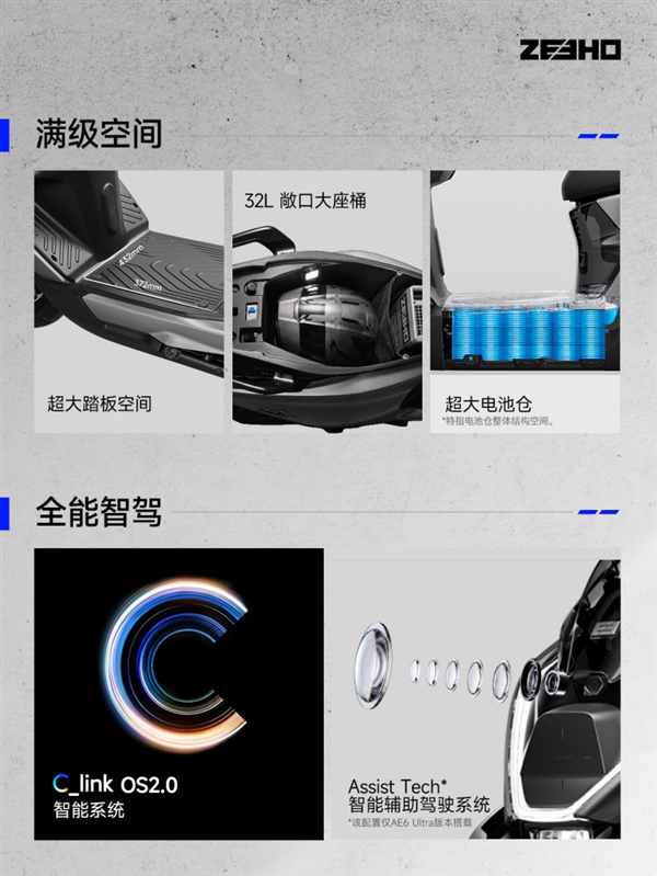 7999元起 极核全新电动摩托车AE6系列上市:顶配版能跑204km