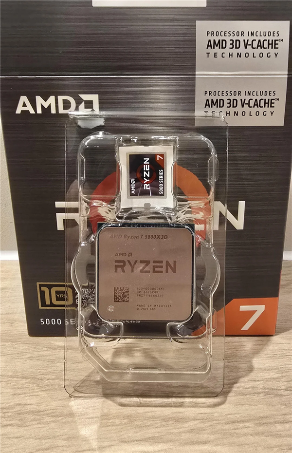 买CPU散热器却收到CPU!玩家白捡2500元5800X3D后炫耀:我只想要风扇