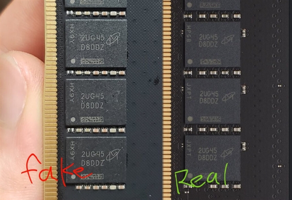 内存造假新套路!DDR4颗粒伪装DDR5:触点对不上靠散热片掩护
