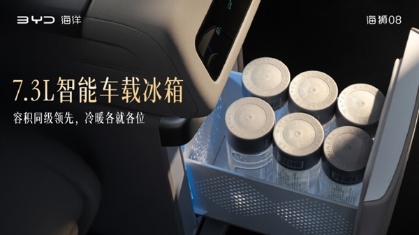53处储物空间!比亚迪海狮08内饰细节曝光:9月2日上市