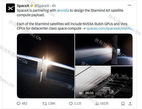 马斯克:SpaceX独宠英伟达
