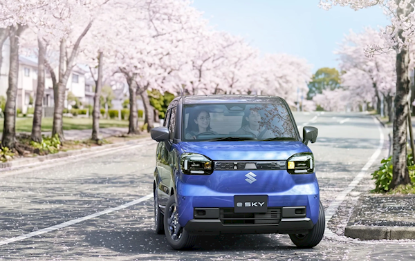 日本纯电K-Car竞争白热化 铃木推出全新“e-SKY”:用了比亚迪电池