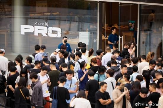 苹果在中国又卖爆了!库克微博发文:让人倍感振奋