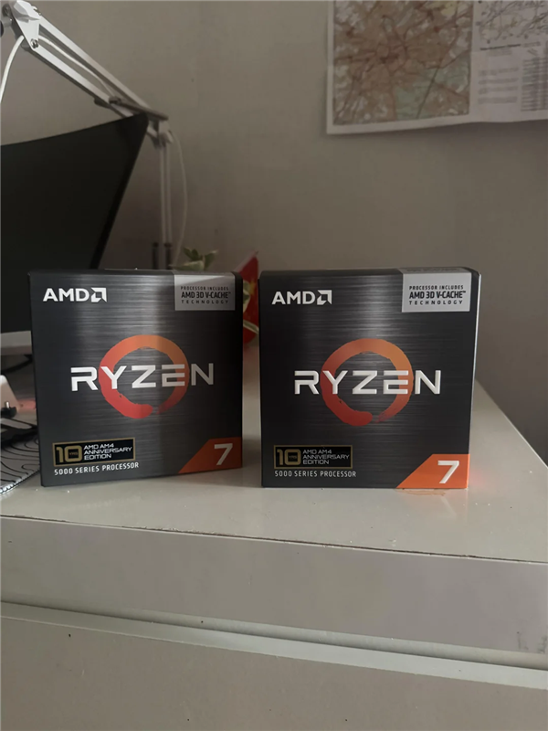 买一送一!玩家网购5800X3D竟收到2颗:网友建议赶紧删帖
