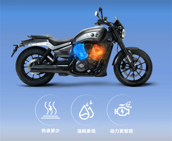 27980元 张雪机车首款巡航车600V发布:用上隆鑫发动机