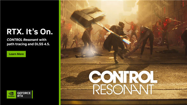 《控制:共振》(CONTROL Resonant) 首发支持路径追踪与 DLSS 4.5 全新 GeForce Game Ready 驱动推出