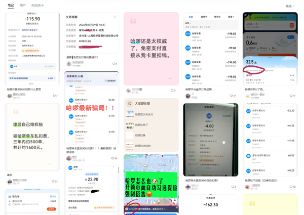 多人踩坑哈啰免密支付 有人损失超6000元 客服:仅赔200元