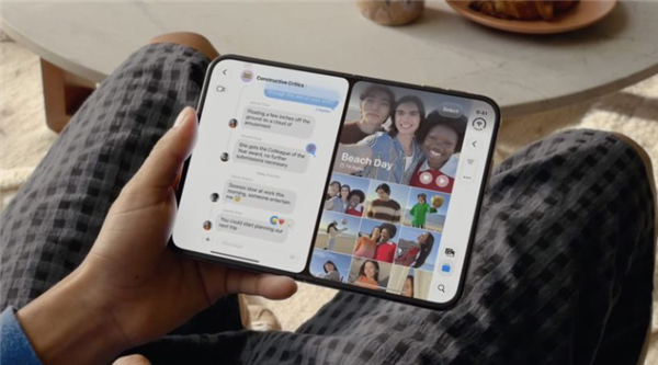 略显鸡肋!iPhone Duo分屏功能只能对半分:无法自由调整窗口大小