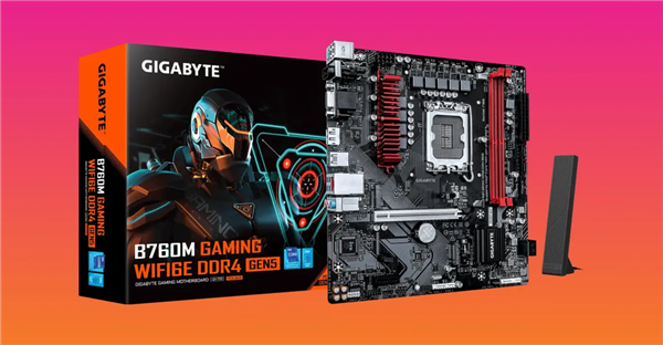 技嘉新款B760M主板亮相:DDR4配PCIe 5.0插槽