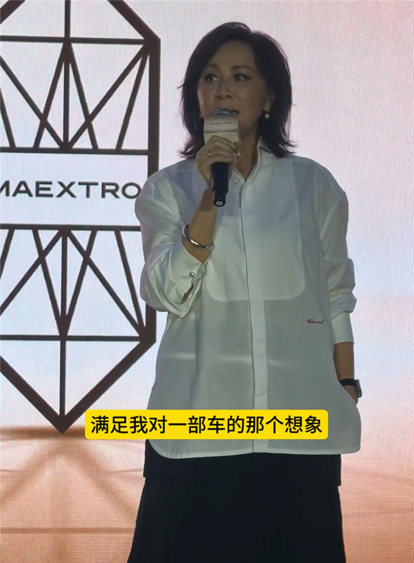 刘嘉玲谈尊界S800典藏大观:这辆车只有我想不到 没有它做不到的