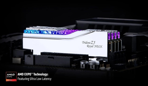 钻石灯条回归!芝奇推出皇家戟X系列DDR5内存:可一键开启AMD EXPO ULL