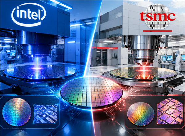 一图看懂两款1.4nm工艺:Intel 14A进展太顺 已能正面刚台积电A14