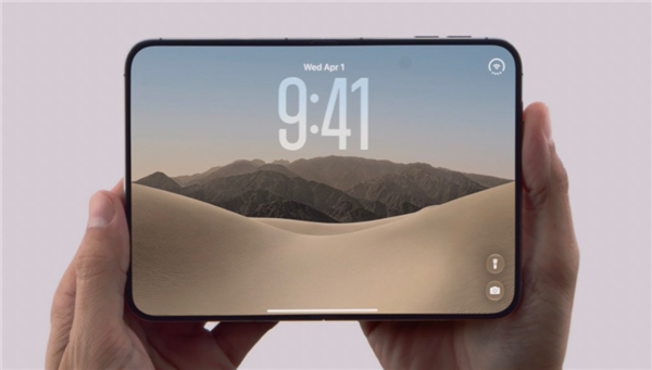 苹果首款折叠屏iPhone Duo压轴登场:屏下摄像头+Touch ID回归