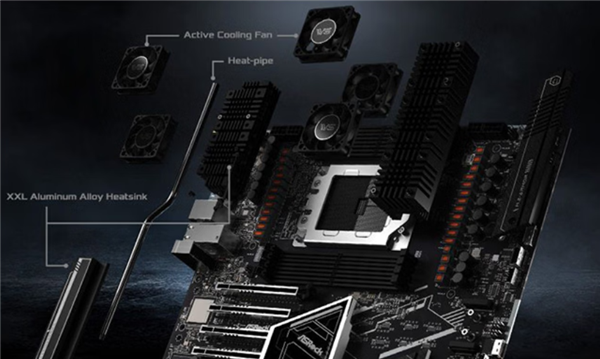 华擎WRX90 WS EVO工作站主板首发10999元:7个PCIe Gen5 x16插槽