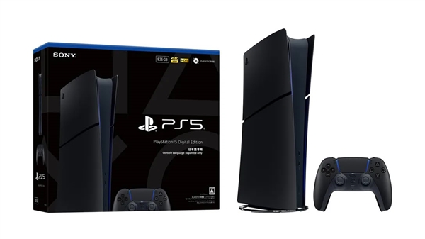 索尼官宣PS5全新限定机型!全黑配色要价2300元