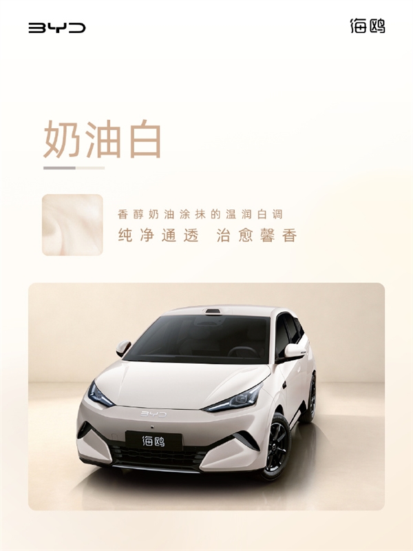 A0级纯电卷王换代!比亚迪二代海鸥10月20日上市:激光雷达、后驱全上车