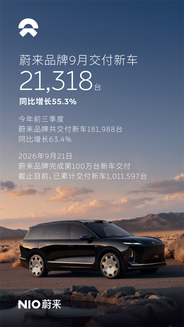 蔚来品牌百万销量的背后是一笔怎样的