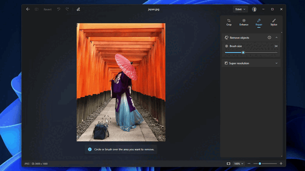 Windows 11照片应用大改版!提速30%、增加更多AI功能