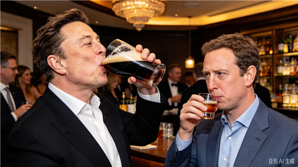 科技大佬谁酒量最好?马斯克能喝3品脱、扎克伯格一口皱眉