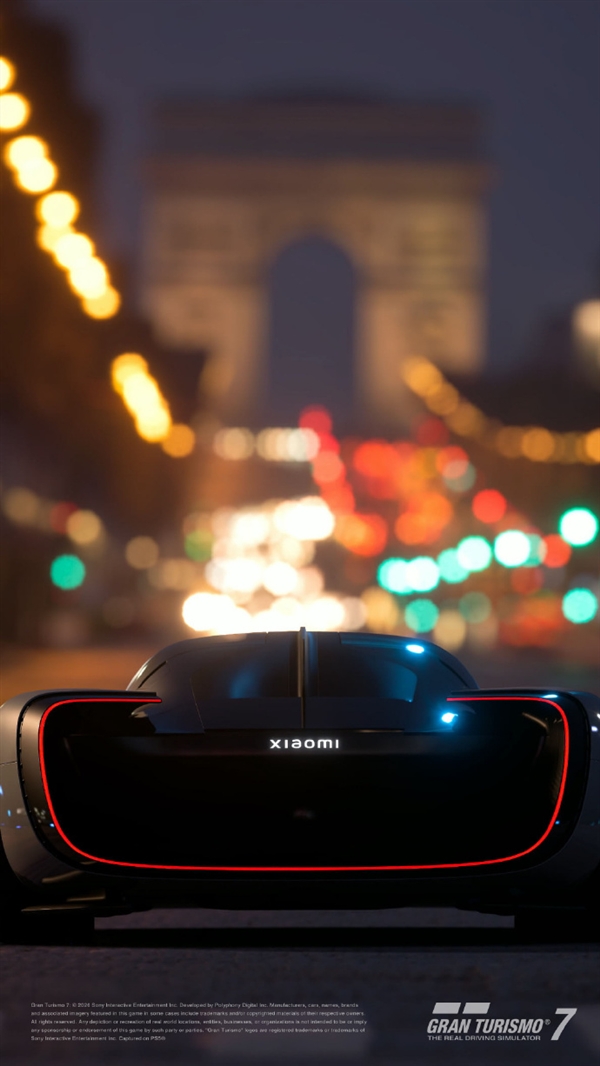 中国品牌首次!小米Vision GT正式登陆《GT赛车7》:全球玩家都能开